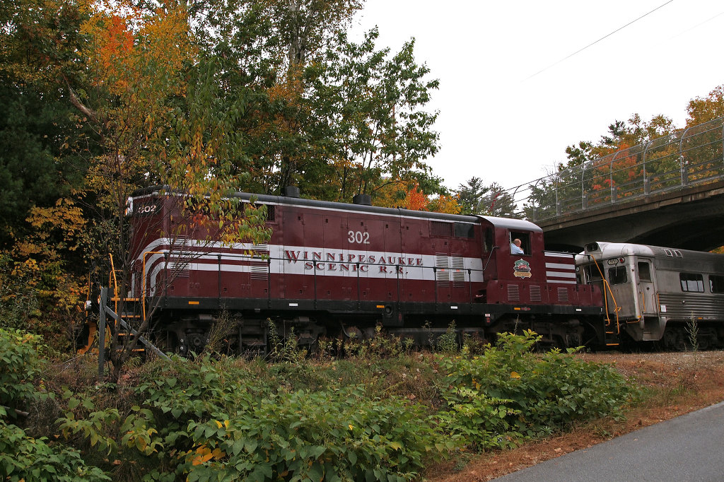 Winnipesaukee Scenic Railroad Train