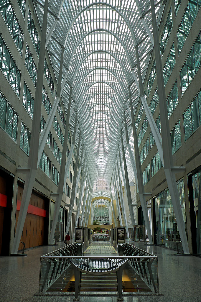 Atrium of Toronto’s Brookfield Place